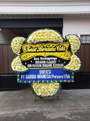 Papan Bunga Duka di Bojongkokosan